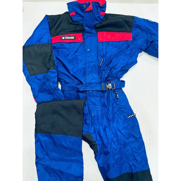 Columbia Tectonite Vintage 90s Ski Suit 14/16 One Piece - Picture 1 of 11